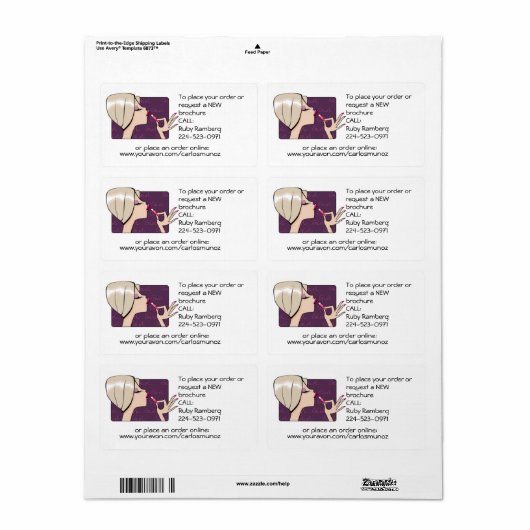 Brochure Stickers (Full Sheet)