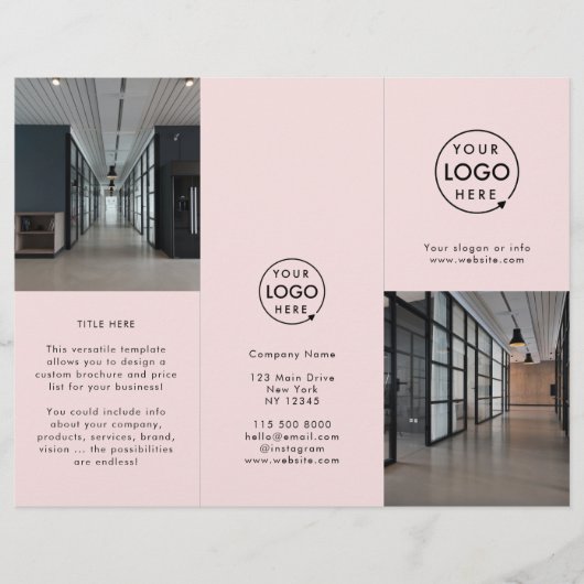 Brochure sur le logo de l'entreprise (Devant)