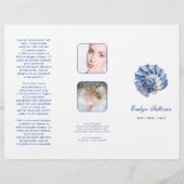 Brochure sur les coquillages bleus (Devant)