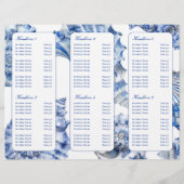 Brochure sur les coquillages bleus (Dos)