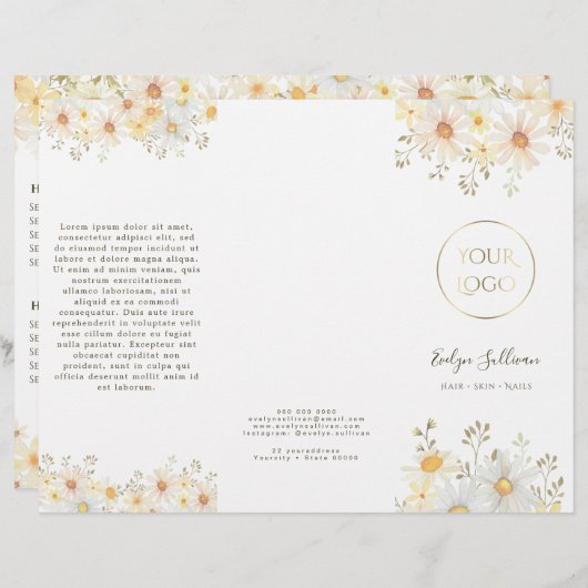 Brochure sur les marais (Devant / Derrière)