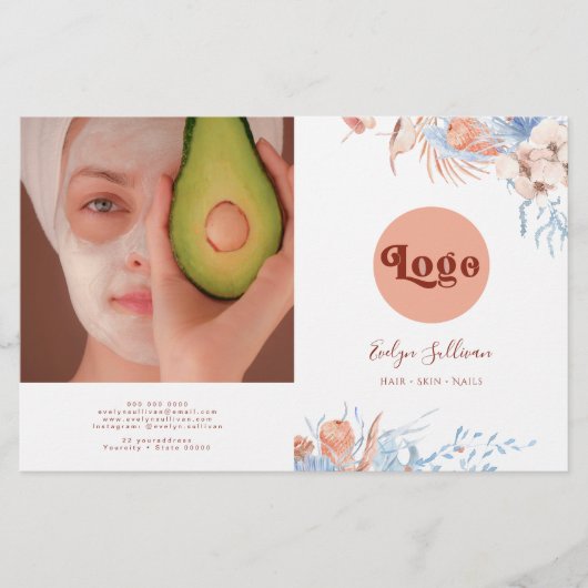 Brochure sur les pêches et les bleus tropicaux (Devant)