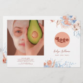 Brochure sur les pêches et les bleus tropicaux (Devant / Derrière)