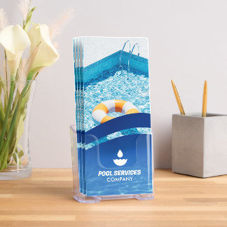 Brochure Tri-Fold Services | Piscines