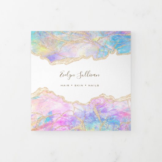 Brochure triple Opale Bleue (Protection)