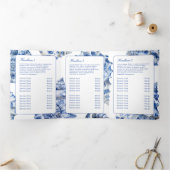 Brochure triplée du logo Seashell (Intérieur)