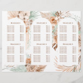 Brochure van Boho Tropical Beige en Mint (Achterkant)