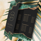 brochure vert émeraude