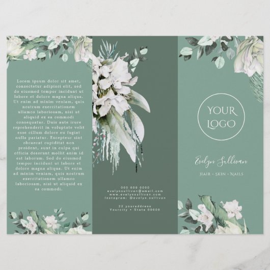 brochure verte émeraude (Devant)