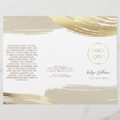 Brochure voor goudverfpenseel (Voorkant)