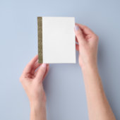 brochure voor het randpapier voor de Damasgrens (Hand)