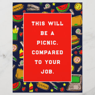 Brochure voor zomerfeest