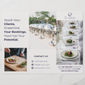 Brochures de marketing professionnel Flyer (Devant)