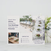 Brochures de marketing professionnel Flyer (Debout devant)