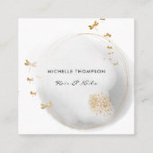 Brochures Doodle Carré Carte de visite (Devant)