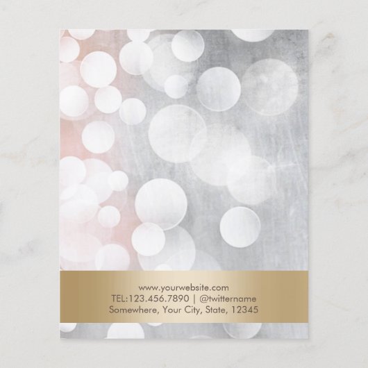 Brochures over moderne Silver- en Gold Eyelash-uit (Achterkant)