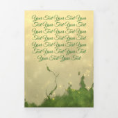 Brochures personnalisés sur mesure Forêt (Page de couverture)