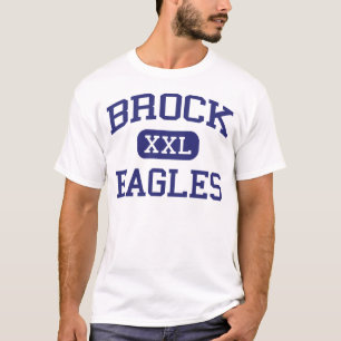 Brock - Eagles - Brock High School - Brock Texas T-shirt