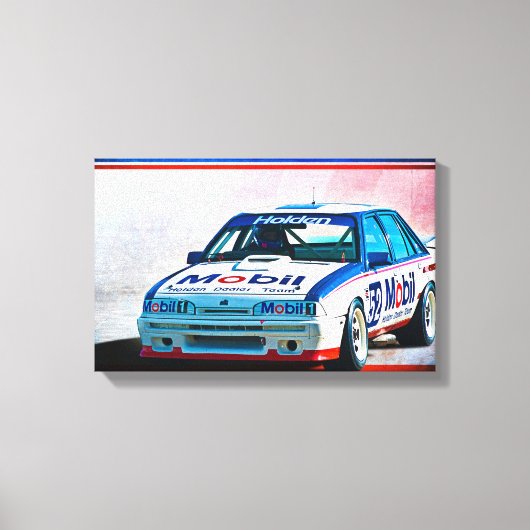 Brock VL Group A Commodore Wrapped Canvas (Voorkant)