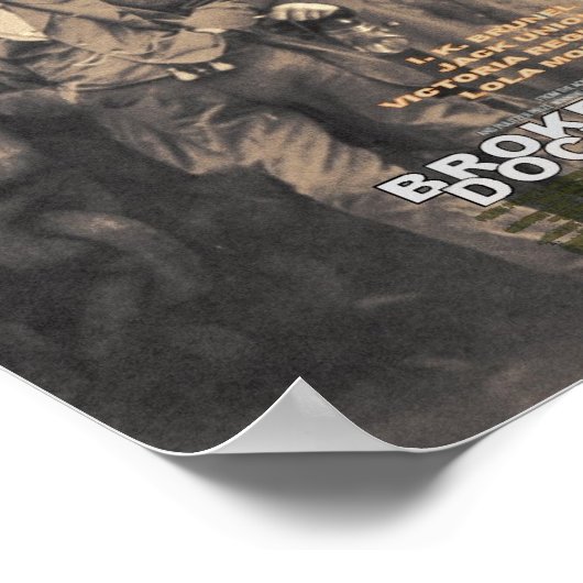 BROCKBACK DOCKYARD POSTER (Hoek)