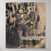 BROCKBACK DOCKYARD POSTER (Voorkant)