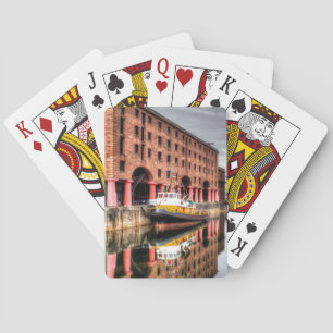 Brocklebank sleepboot Albert Dock Pokerkaarten