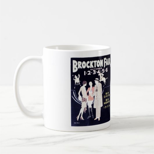 Brockton Fair 1928 Mug (Gauche)