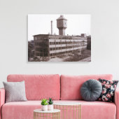 Brockton schoen & laars canvas afdruk (Insitu (Woonkamer))