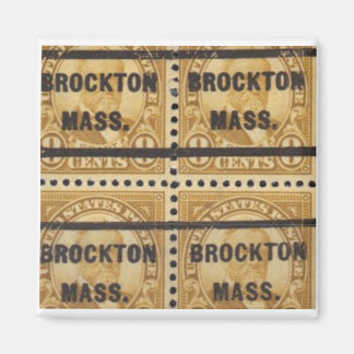 Brockton Stamp Magnet 1 Magneet