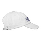Brodée 08008 Casquette brodé (Droite)