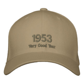 Brodée 1953 Très Bonne Année Casquette brodé