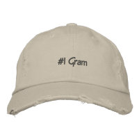 #1 Casquette personnalisé brodé Gram
