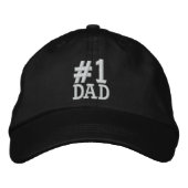 Brodée #1 Numéro un DAD Casquette brodé (Devant)