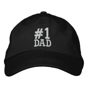 Brodée #1 Numéro un DAD Casquette brodé