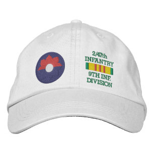 Brodée 2/47th FNI. 9ème FNI. Division. Casquette brodé