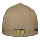 Brodée 2/47th Inf. Casquette à quatre côtés des fusils tr (Dos)