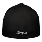 Brodée 4A SET (Simple) Custom Baseball Casquette (Dos)