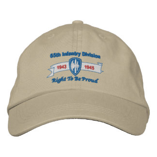 Brodée 65e division d'infanterie Casquette brodé