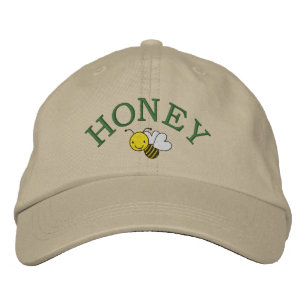 Brodée Abeille de miel - Sauvez l'abeille - Casquette de
