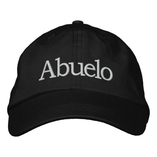 Brodée Abuelo Casquette brodé (Devant)