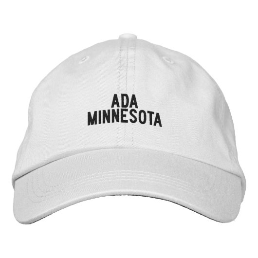 Brodée Ada Minnesota Casquette (Devant)