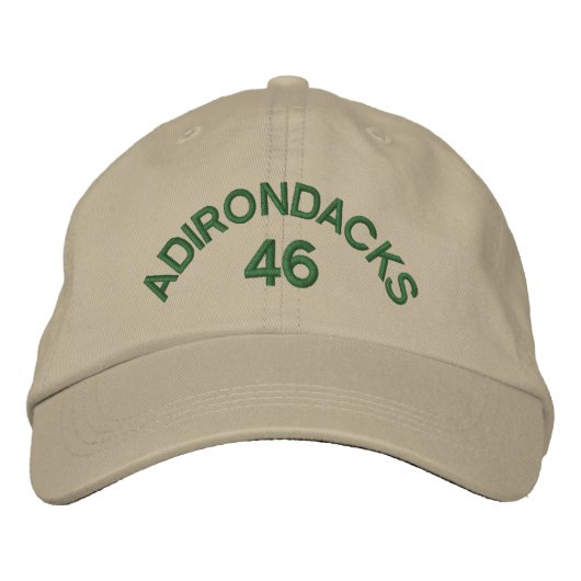 BRODÉE ADIRONDACKS 46 CASQUETTE (Devant)