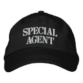 BRODÉE "AGENT SPÉCIAL" CASQUETTE EMBROIDÉE (Devant)