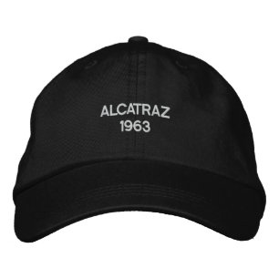 Brodée Alcatraz Prison TV Show 1963 Casquette