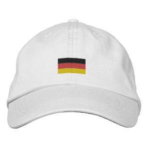 Brodée Allemagne casquette - Drapeau allemand