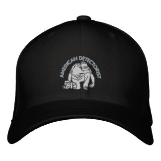 Brodée American Detectorist Basic Flexfit Casquette de la