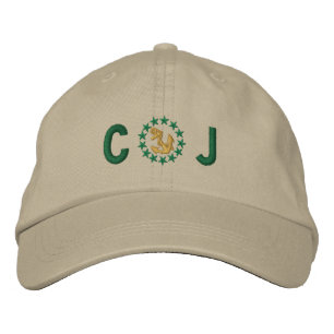 Brodée ANCRE Stars Monogramme Personnaliser Casquette bro