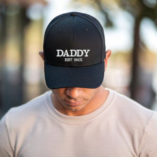 Brodée Année papa Etabli Casquette de baseball brodé