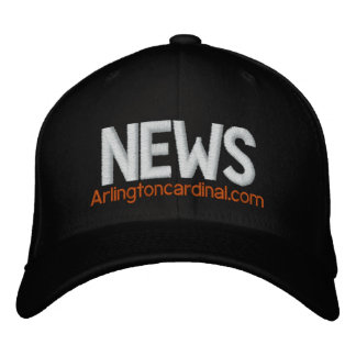 Brodée Arlingtoncardinal.com CASQUETTE NEWS