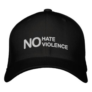 Brodée Aucune haine aucun casquette convenable de câble